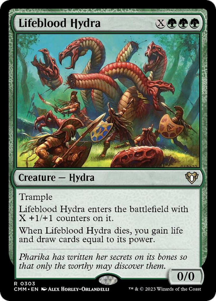 Lifeblood Hydra [Commander Masters] | Good Games North