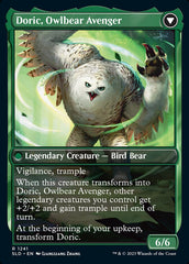 Doric, Nature's Warden // Doric, Owlbear Avenger [Secret Lair Drop Series] | Good Games North