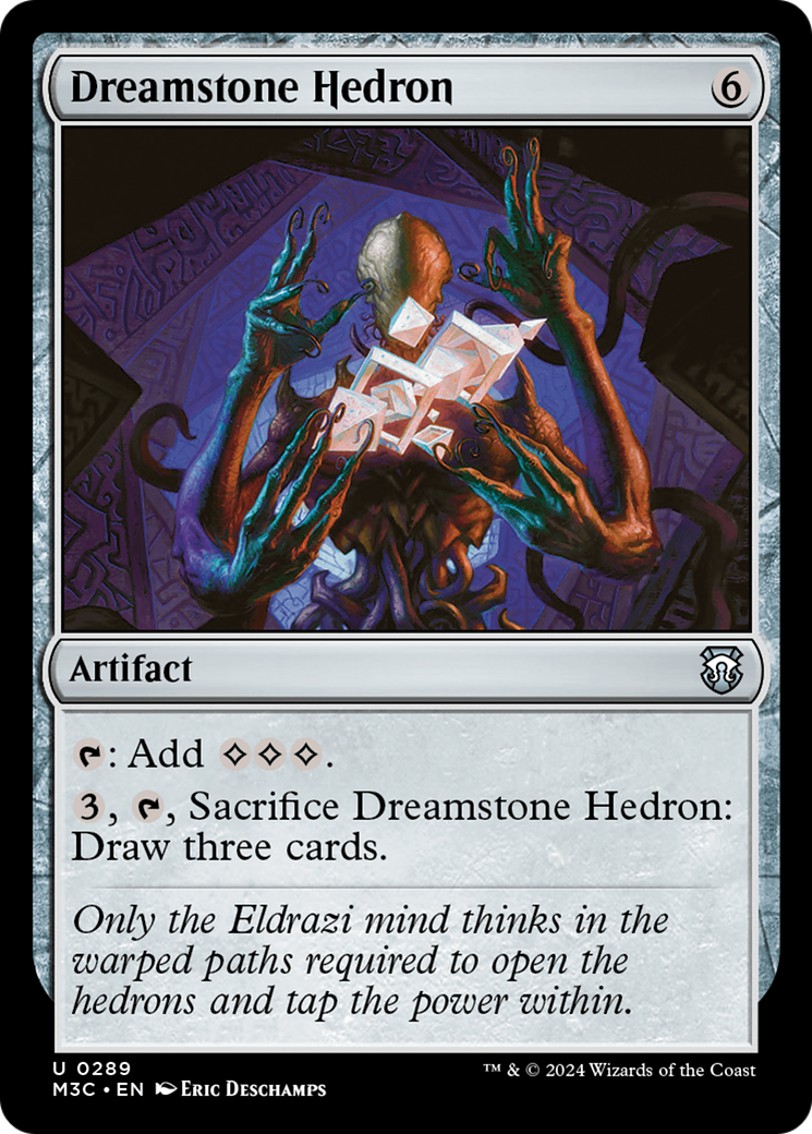 Dreamstone Hedron (Ripple Foil) [Modern Horizons 3 Commander] | Good Games North