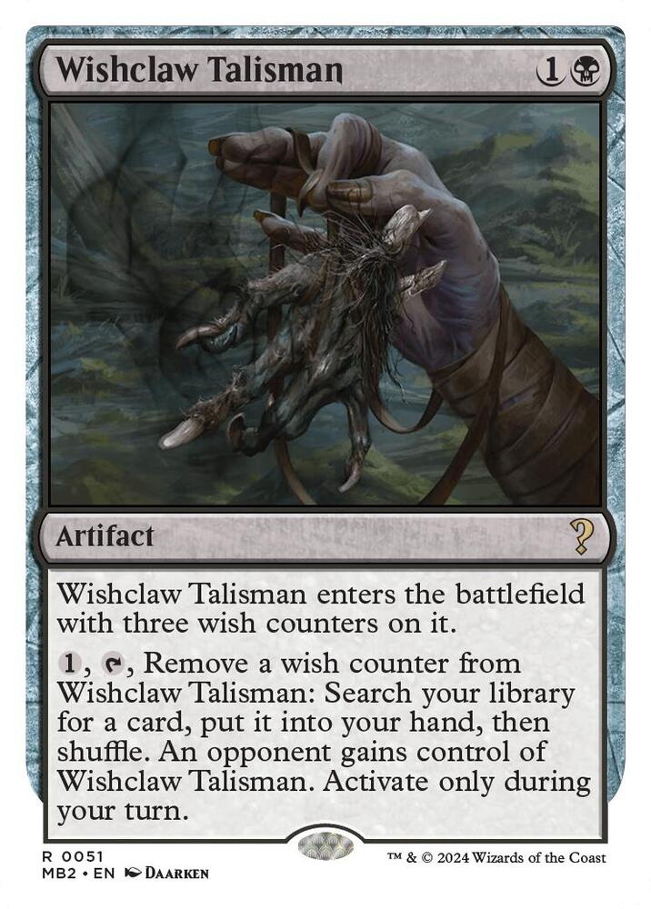Wishclaw Talisman 51/390 (Mystery Booster 2)  | Good Games North