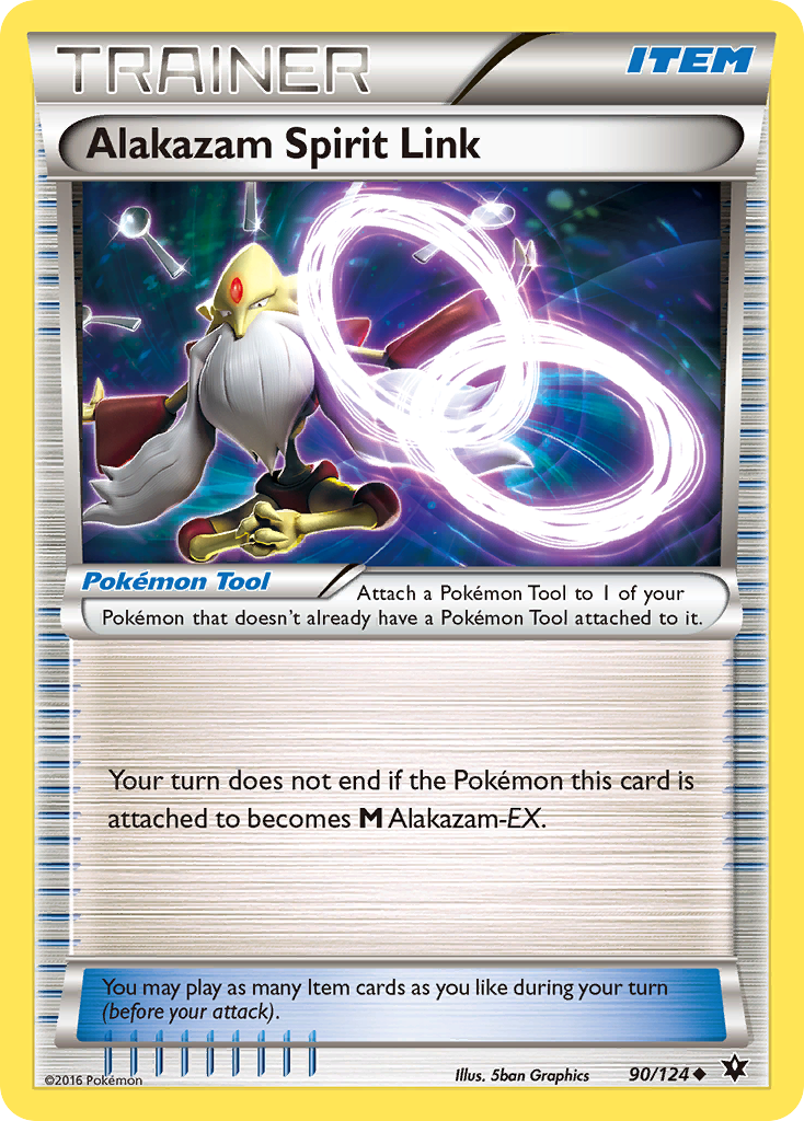 Alakazam Spirit Link (90/124) [XY: Fates Collide] | Good Games North