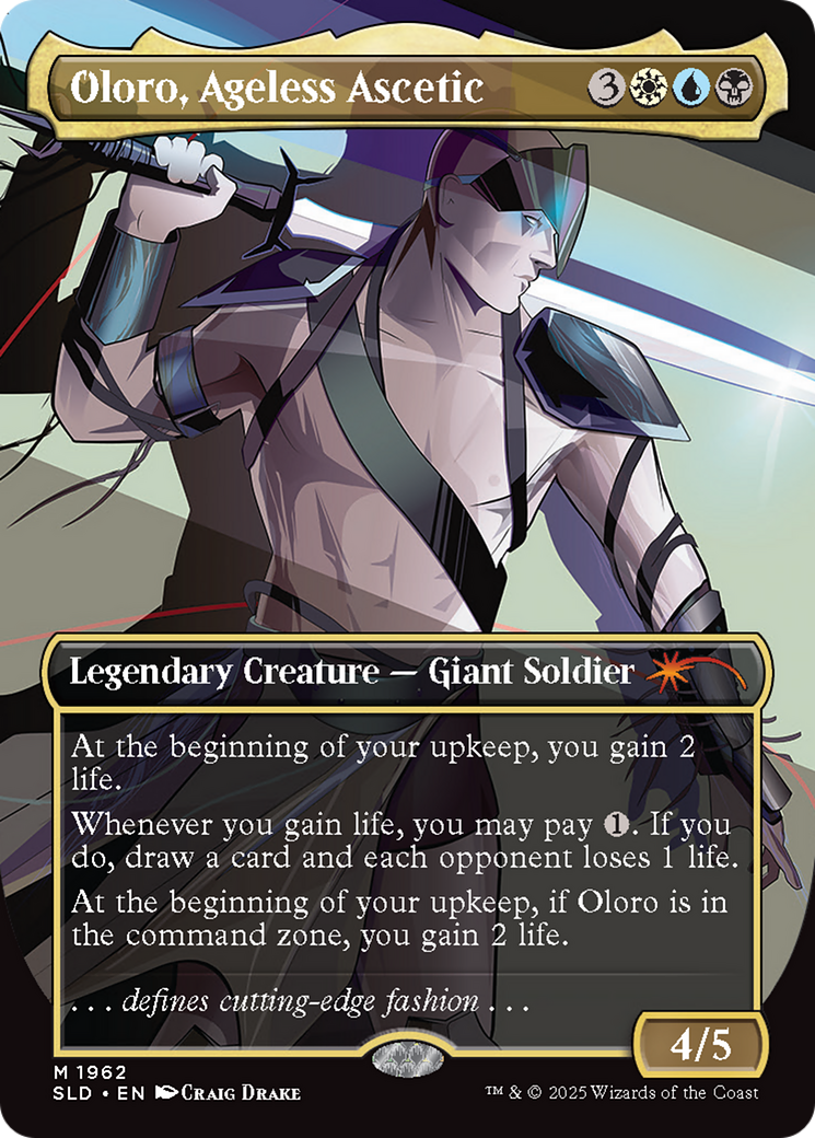 Oloro, Ageless Ascetic (Rainbow Foil) [Secret Lair Drop Series] | Good Games North