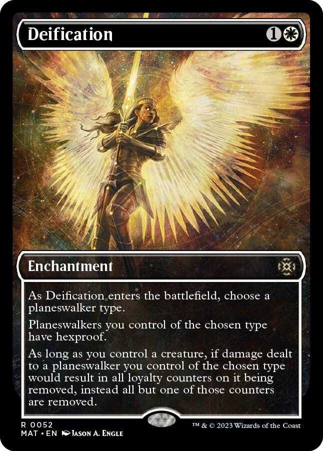 Deification 52 (March of the Machine: The Aftermath)  - Showcase Foil | Good Games North