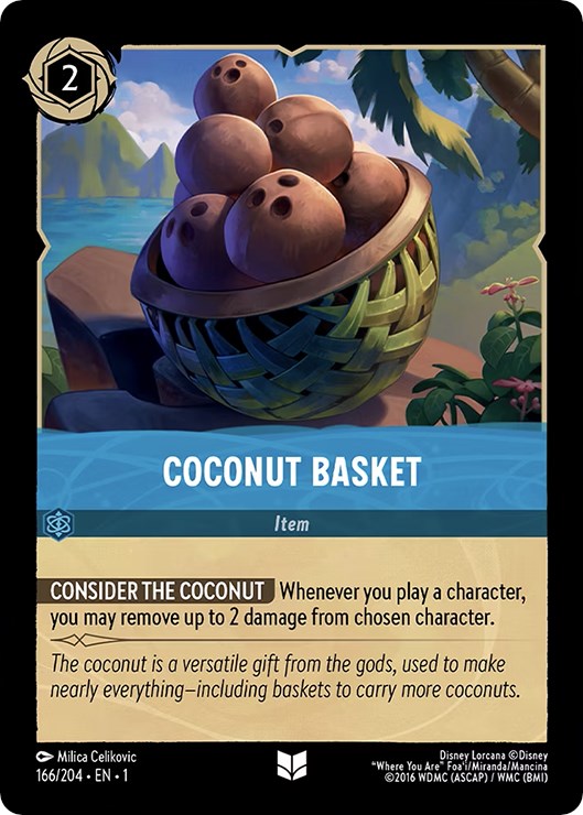 Coconut Basket (166/204) [The First Chapter] | Good Games North