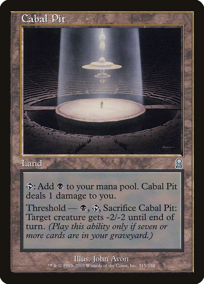 Cabal Pit 315/350 (Odyssey)  | Good Games North
