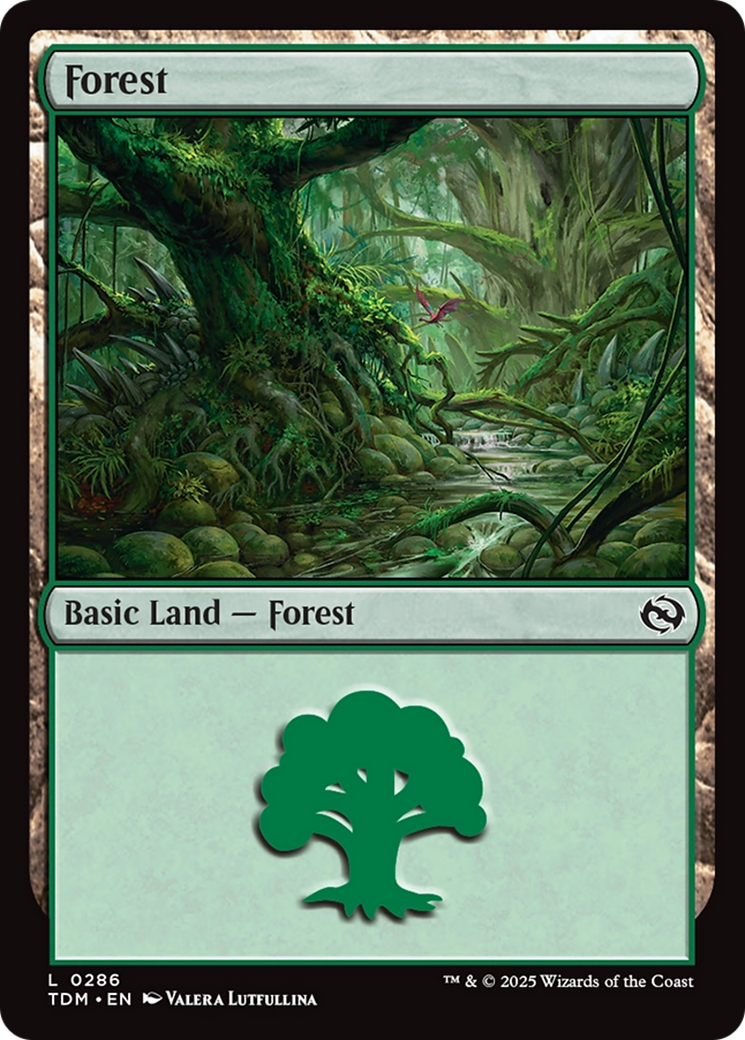 Forest (0286) [Tarkir: Dragonstorm] | Good Games North