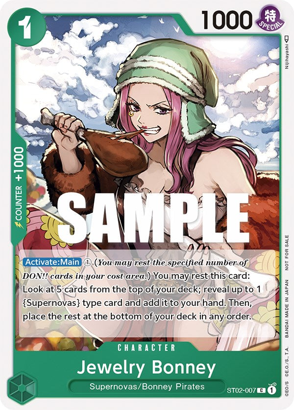 Jewelry Bonney (Tournament Pack Vol. 3) [Participant] [One Piece Promotion Cards] | Good Games North