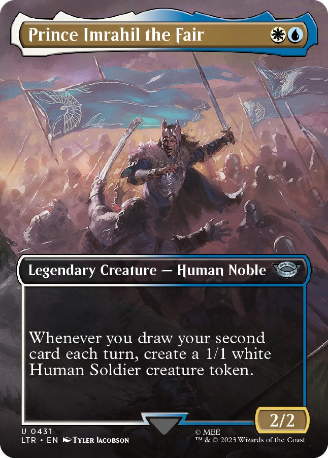 Prince Imrahil the Fair (Borderless Alternate Art) [The Lord of the Rings: Tales of Middle-Earth] | Good Games North