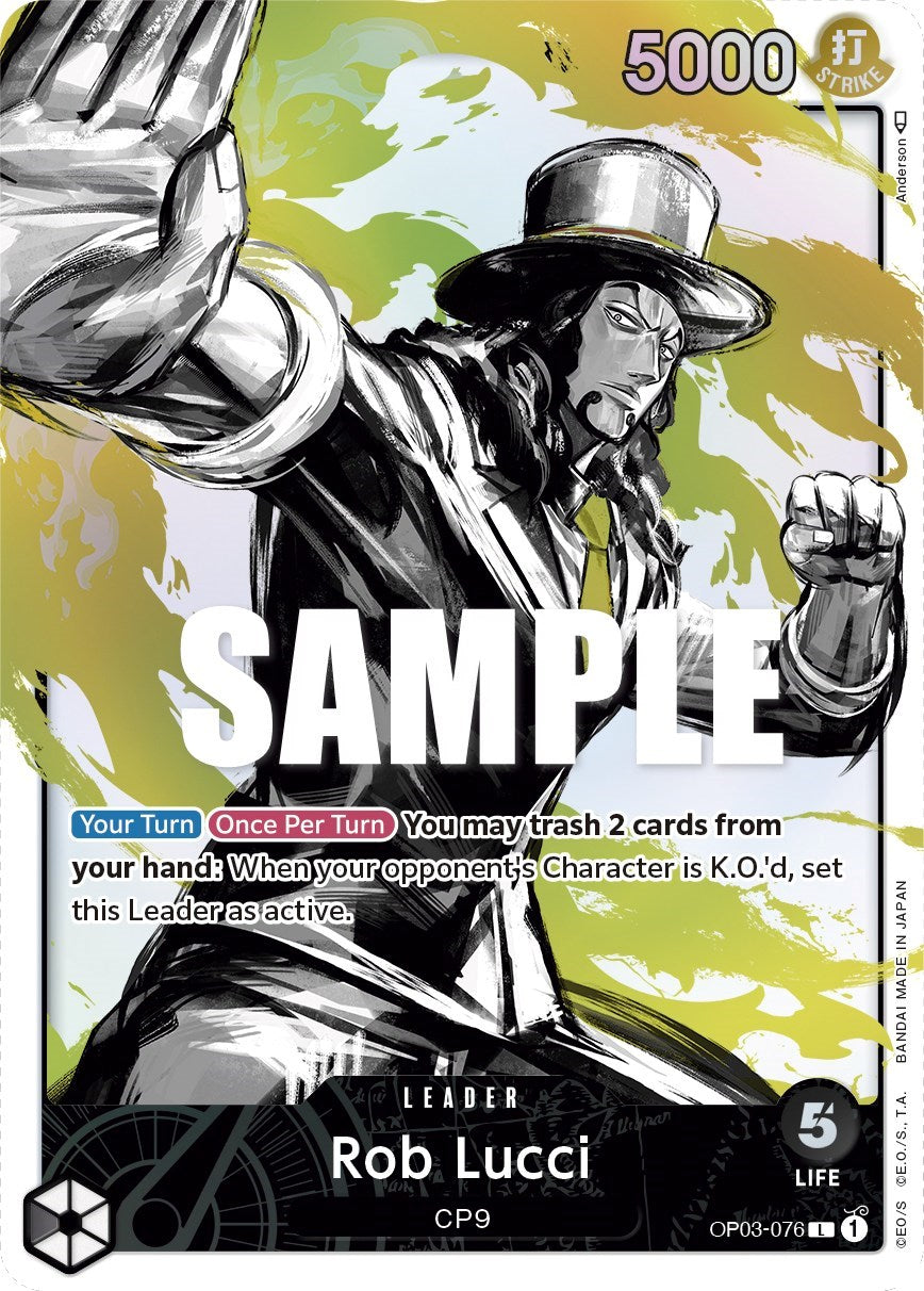 Rob Lucci (Alternate Art) [Pillars of Strength] | Good Games North
