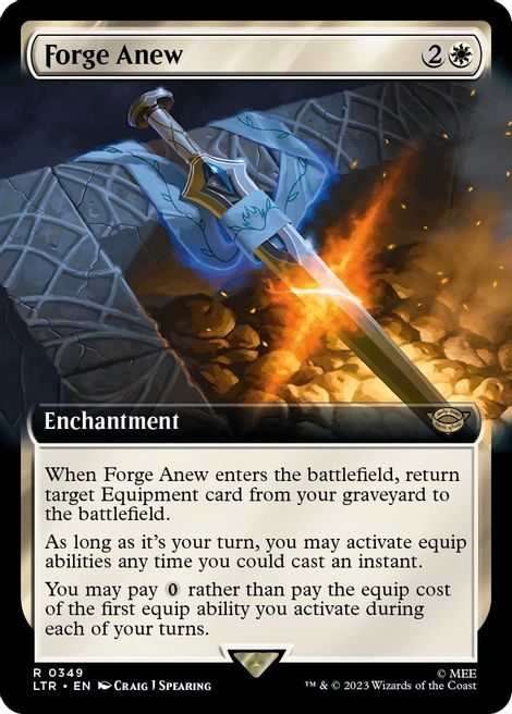 Forge Anew (Extended Art) [The Lord of the Rings: Tales of Middle-Earth] | Good Games North
