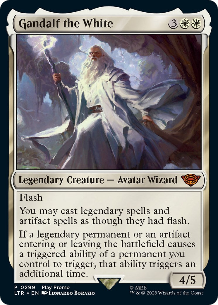 Gandalf the White (Play Promo) [The Lord of the Rings: Tales of Middle-Earth] | Good Games North