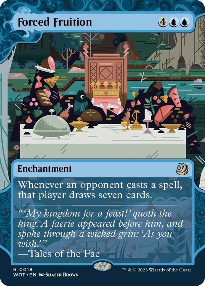 Forced Fruition (Wilds of Eldraine: Enchanting Tales)  | Good Games North