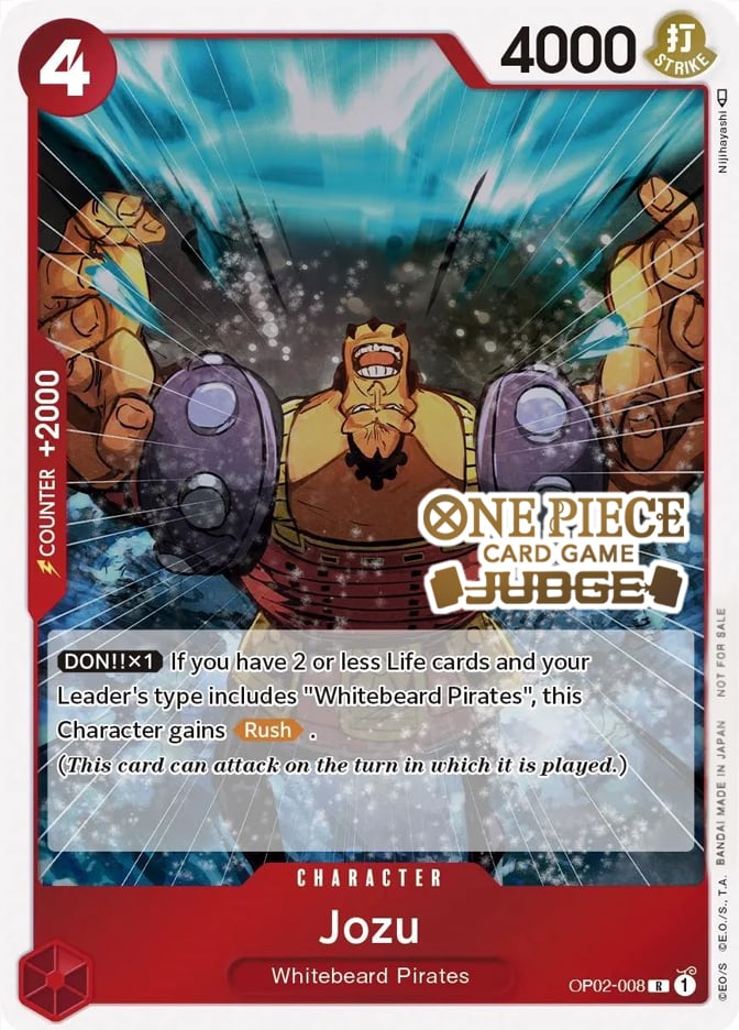 Jozu (Judge) [One Piece Promotion Cards] | Good Games North