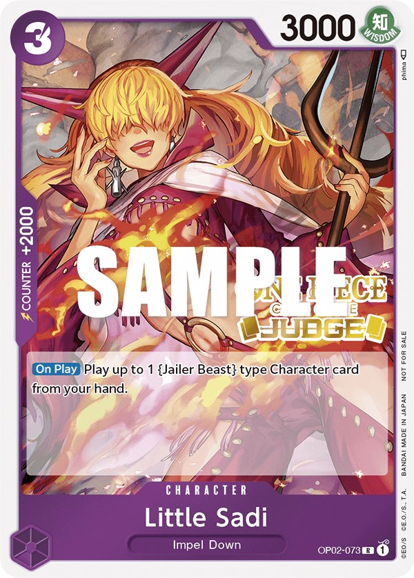 Little Sadi (Judge) [One Piece Promotion Cards] | Good Games North