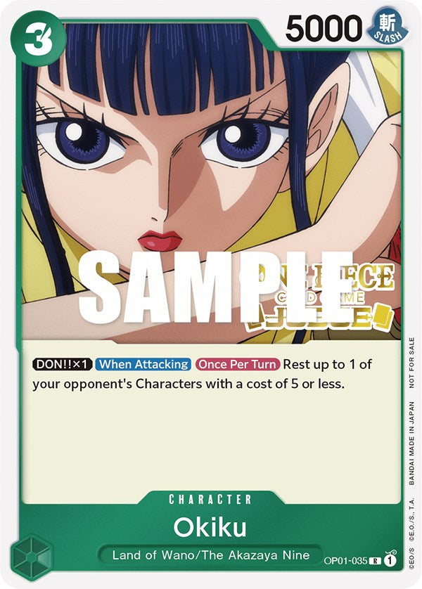Okiku (Judge) [One Piece Promotion Cards] | Good Games North