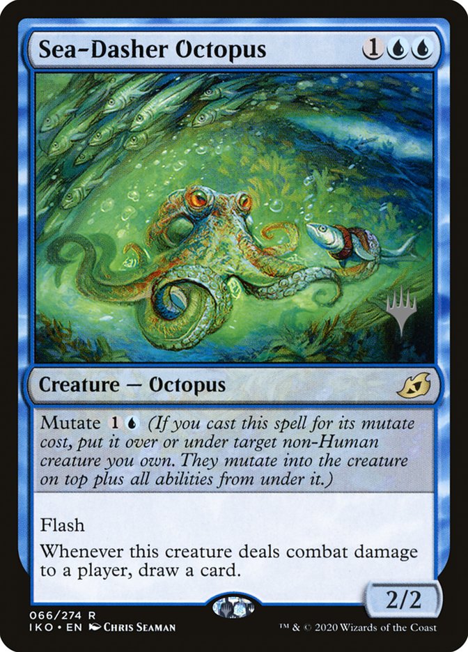 Sea-Dasher Octopus (Promo Pack) [Ikoria: Lair of Behemoths Promos] | Good Games North