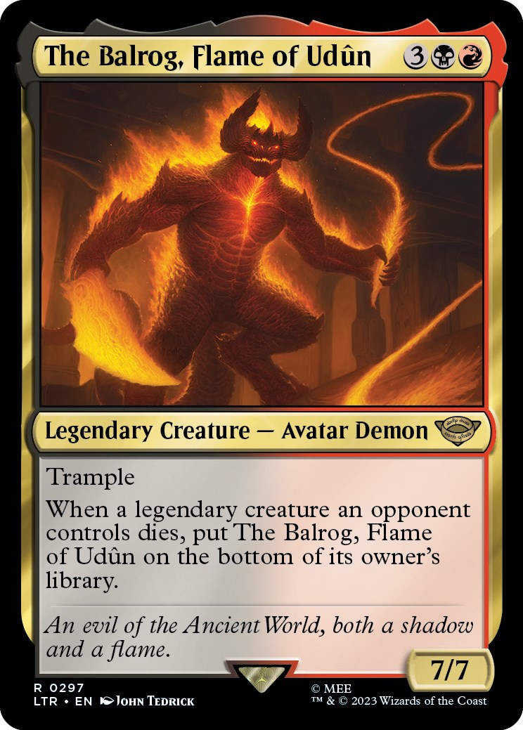 The Balrog, Flame of Udun [The Lord of the Rings: Tales of Middle-Earth] | Good Games North