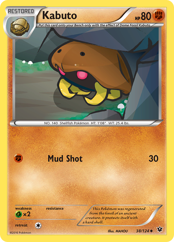 Kabuto (38/124) [XY: Fates Collide] | Good Games North