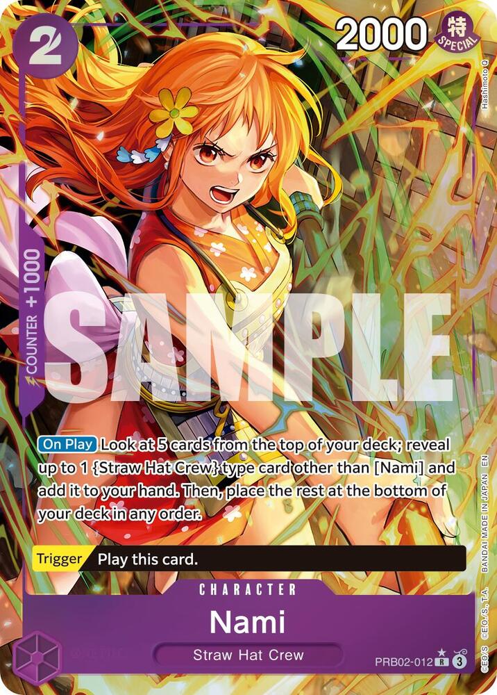 Nami PRB02-012 (Premium Booster -The Best- Vol. 2)  - Alternate Art Foil | Good Games North