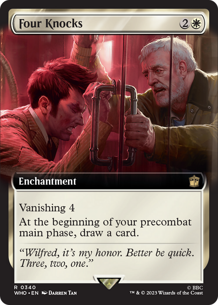 Four Knocks (Extended Art) [Doctor Who] | Good Games North