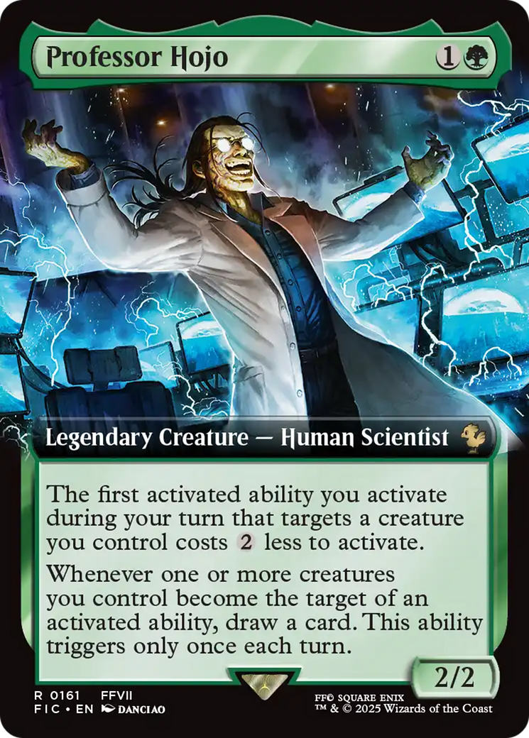 Professor Hojo (Extended Art) [FINAL FANTASY Commander] | Good Games North