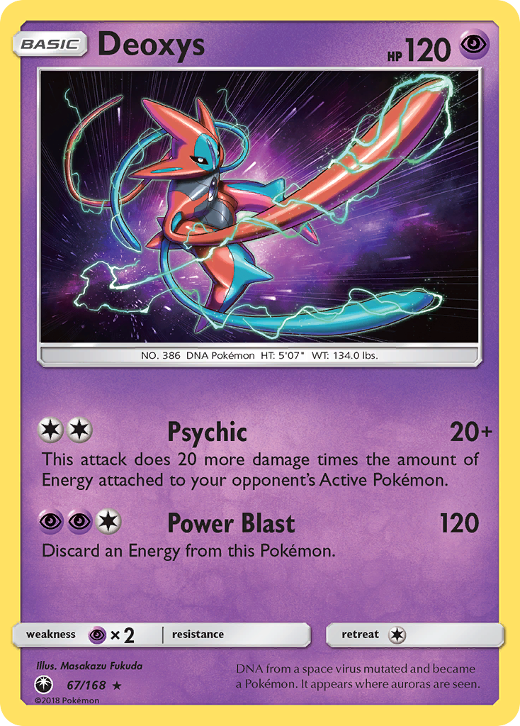 Deoxys (67/168) [Sun & Moon: Celestial Storm] | Good Games North