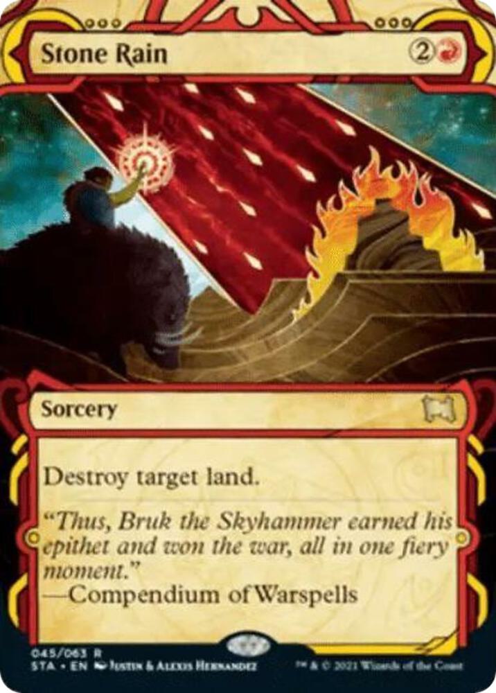 Stone Rain 45 (Strixhaven: Mystical Archives)  - Foil | Good Games North