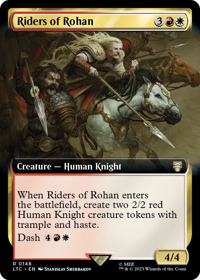 Riders of Rohan 148 (Commander: The Lord of the Rings: Tales of Middle-earth)  - Extended Art | Good Games North
