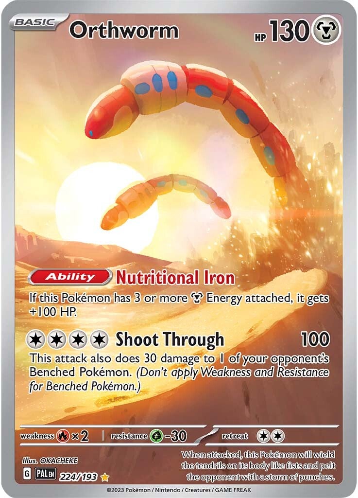 Orthworm (224/193) [Scarlet & Violet: Paldea Evolved] | Good Games North
