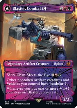Blaster Combat DJ Shattered Glass 22 (Universes Beyond: Transformers)  | Good Games North