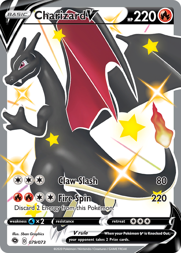 Charizard V (079/073) [Sword & Shield: Champion's Path] | Good Games North
