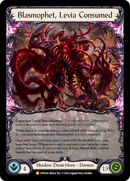 Levia, Redeemed // Blasmophet, Levia Consumed [DTD164] (Dusk Till Dawn) | Good Games North