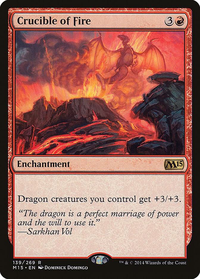 Crucible of Fire (Magic 2015 (M15))  - Foil | Good Games North