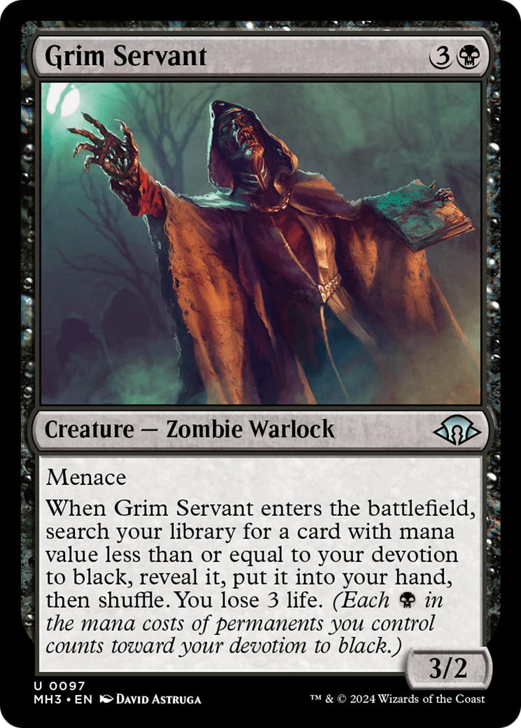 Grim Servant [Modern Horizons 3] | Good Games North