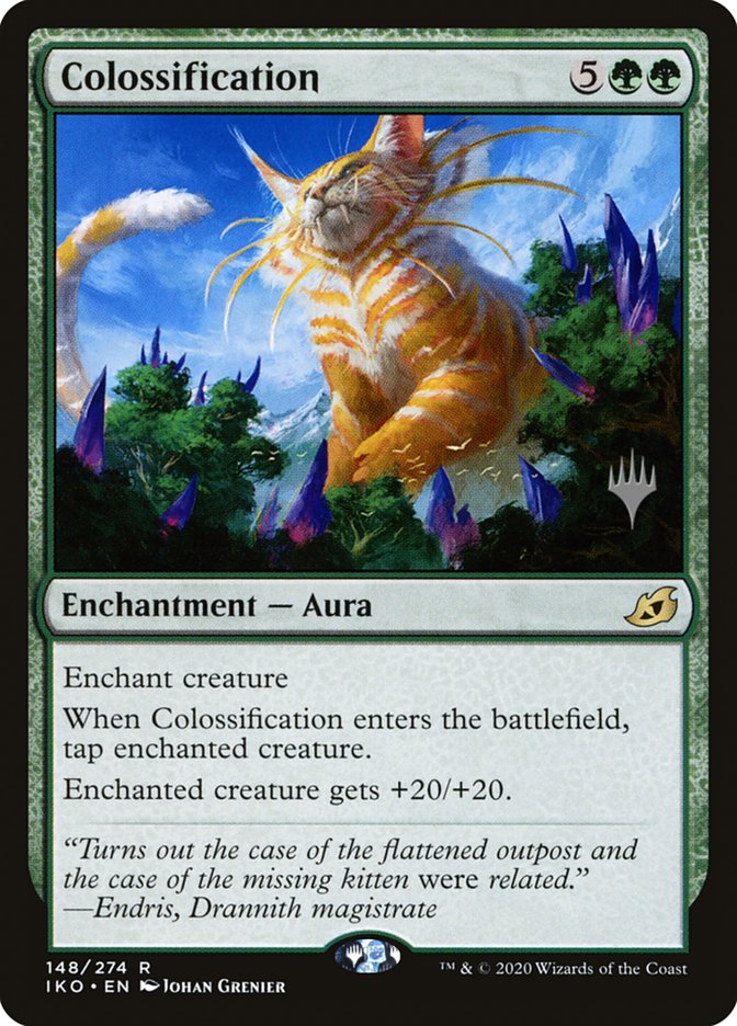 Colossification (Promo Pack) [Ikoria: Lair of Behemoths Promos] | Good Games North