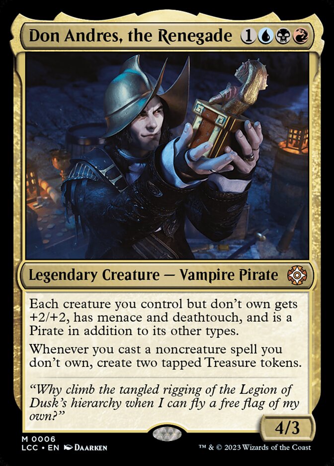 Don Andres, the Renegade (Commander: The Lost Caverns of Ixalan)  - Foil | Good Games North