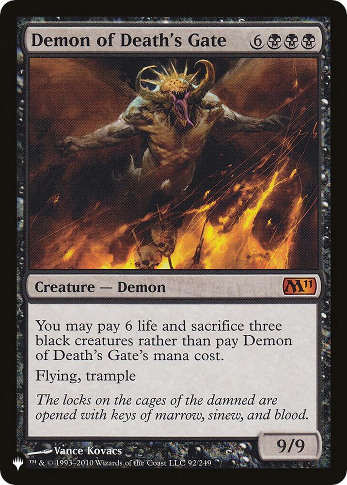 Demon of Deaths Gate (The List Reprints)  | Good Games North