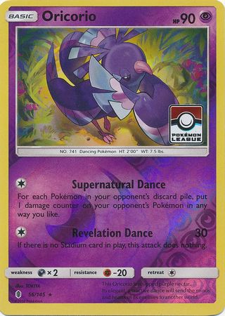 Oricorio (56/145) (League Promo) [Sun & Moon: Guardians Rising] | Good Games North