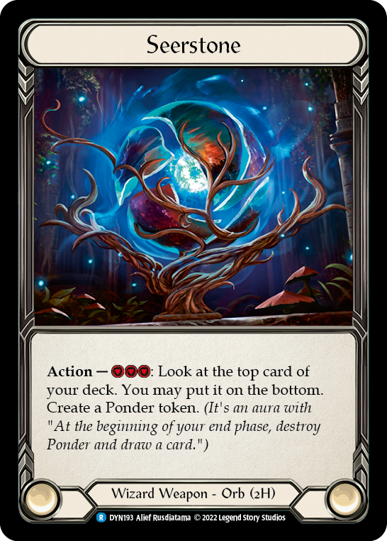 Seerstone [DYN193] (Dynasty)  Cold Foil | Good Games North