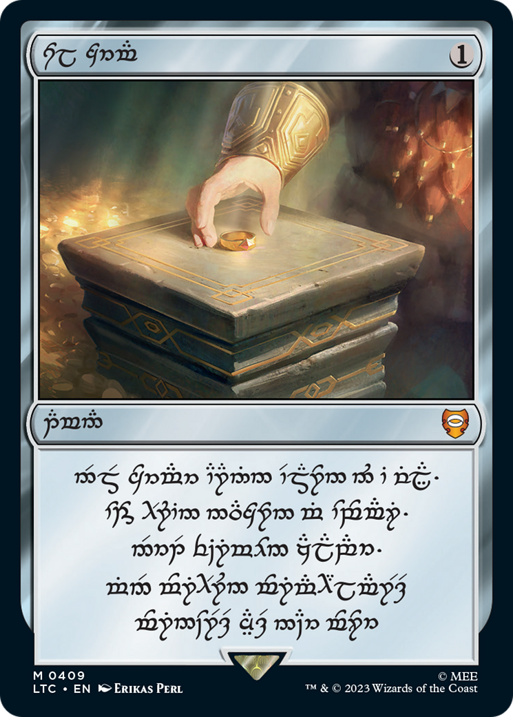 Sol Ring (409) (Dwarven) [The Lord of the Rings: Tales of Middle-Earth Commander] | Good Games North