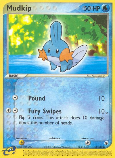 Mudkip (60/109) [EX: Ruby & Sapphire] | Good Games North