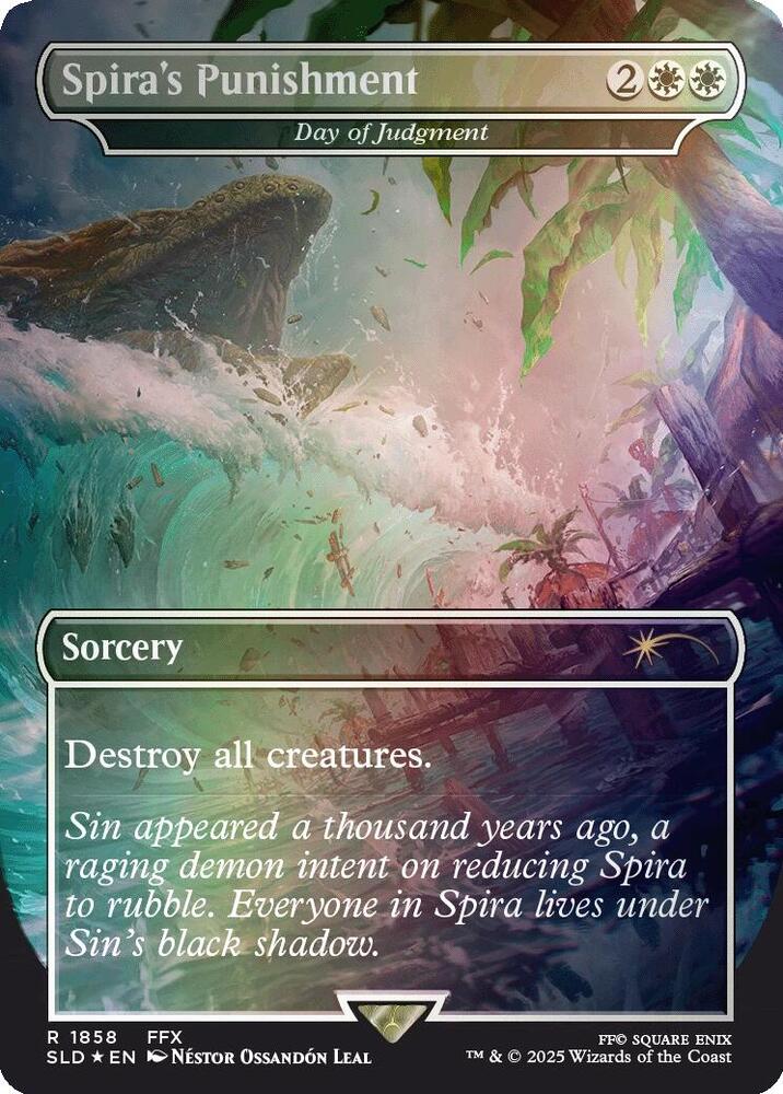 Spiras Punishment Day of Judgment Rainbow Foil (Secret Lair Drop Series)  - undefined | Good Games North