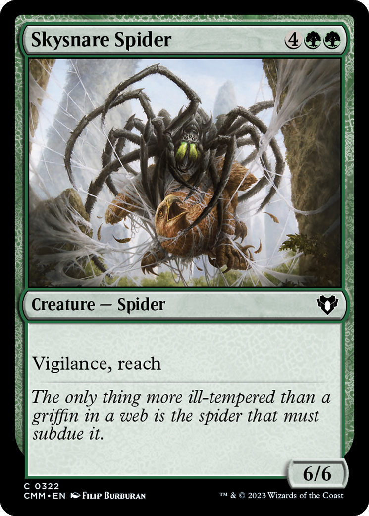 Skysnare Spider [Commander Masters] | Good Games North