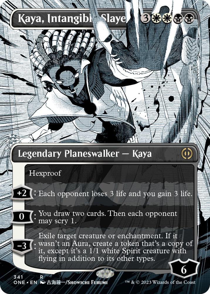 Kaya Intangible Slayer Borderless (Phyrexia: All Will Be One)  | Good Games North