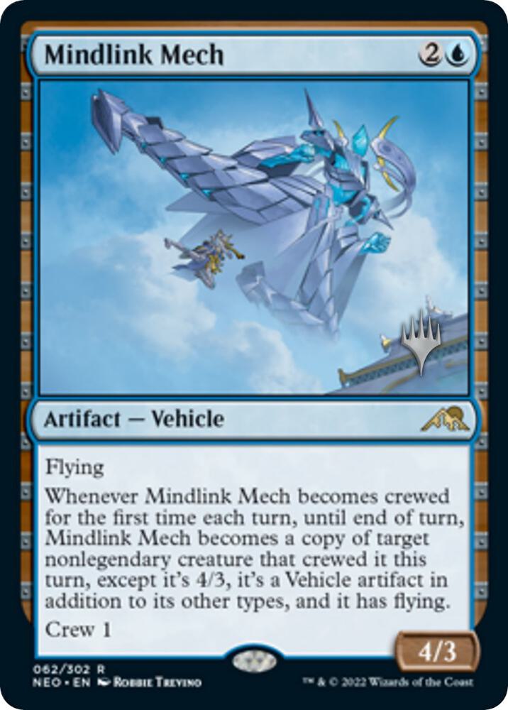 Mindlink Mech 62p/157 (Promo Pack: Kamigawa: Neon Dynasty)  | Good Games North