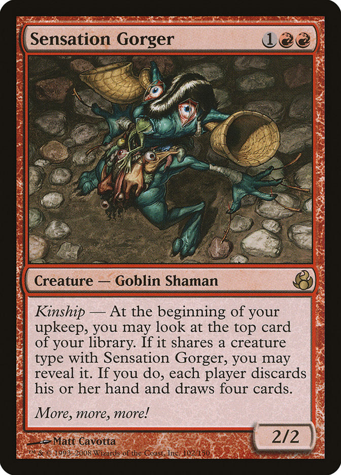 Sensation Gorger 102/150 (Morningtide)  | Good Games North