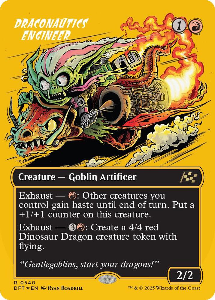 Draconautics Engineer 540/291 (Aetherdrift)  - Borderless First-Place Foil | Good Games North
