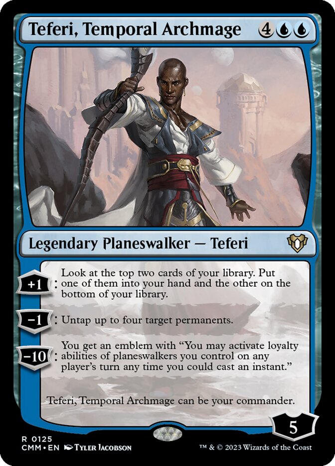 Teferi, Temporal Archmage 125/451 (Commander Masters)  | Good Games North