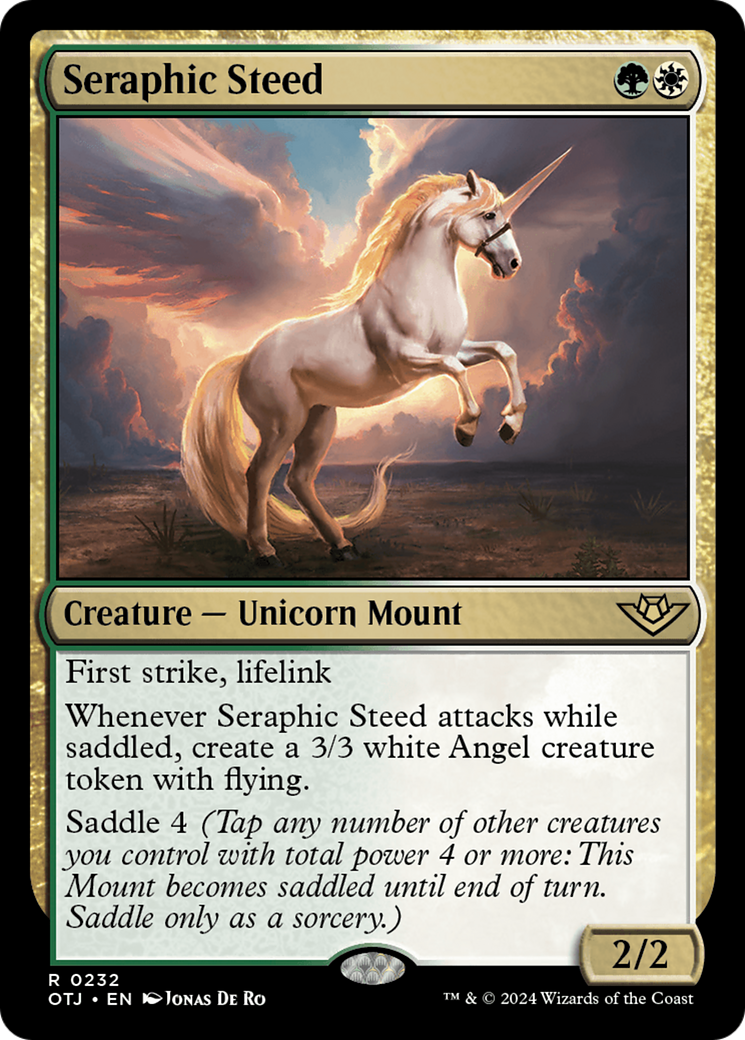 Seraphic Steed [Outlaws of Thunder Junction] | Good Games North