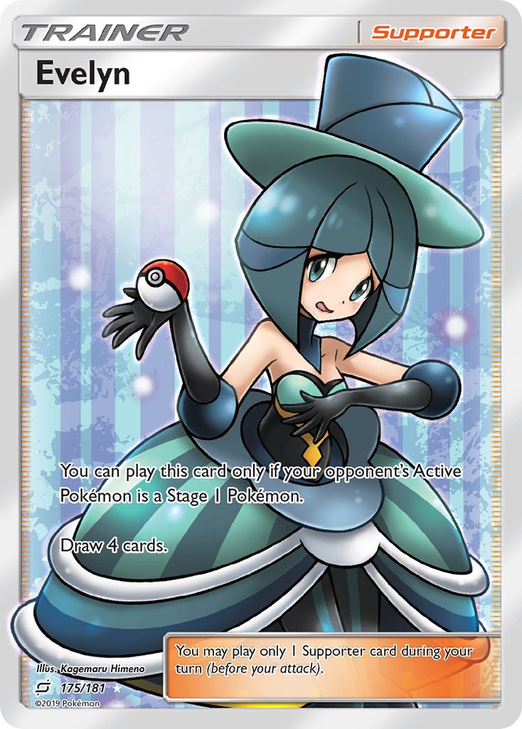 Evelyn (175/181) [Sun & Moon: Team Up] | Good Games North